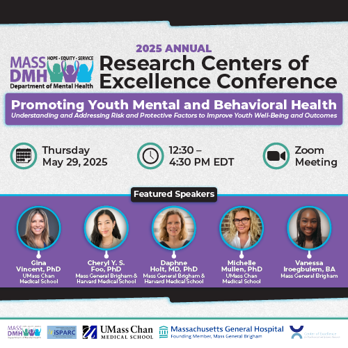 Annual MA DMH Research COE Conference is May 29